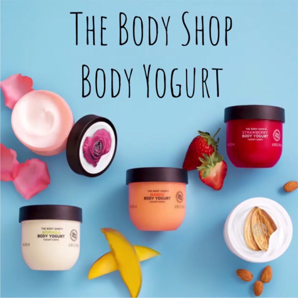 ASLI The Body Shop Body Yogurt 200ml Shopee Indonesia