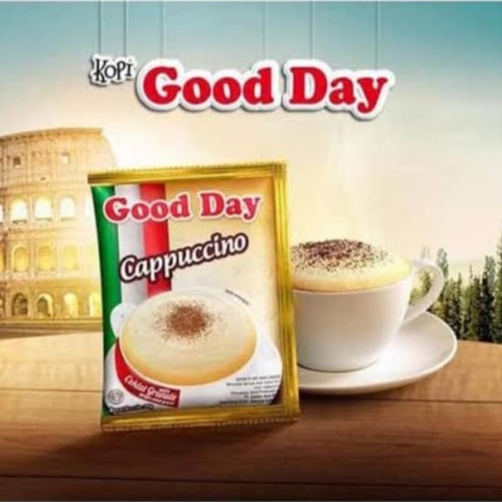 Jual Good Day Cappuccino With Cocoa Granule Kemasan Sachet Kopi Enak