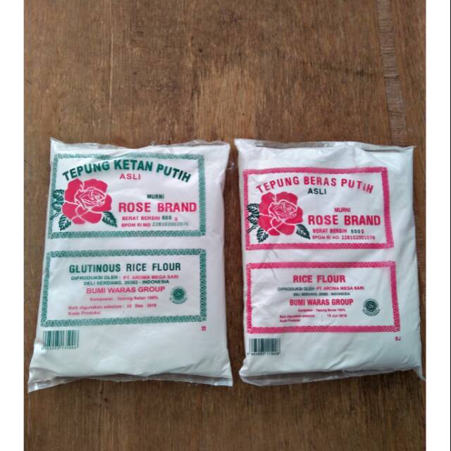 Maksud Tepung Ketan Putih