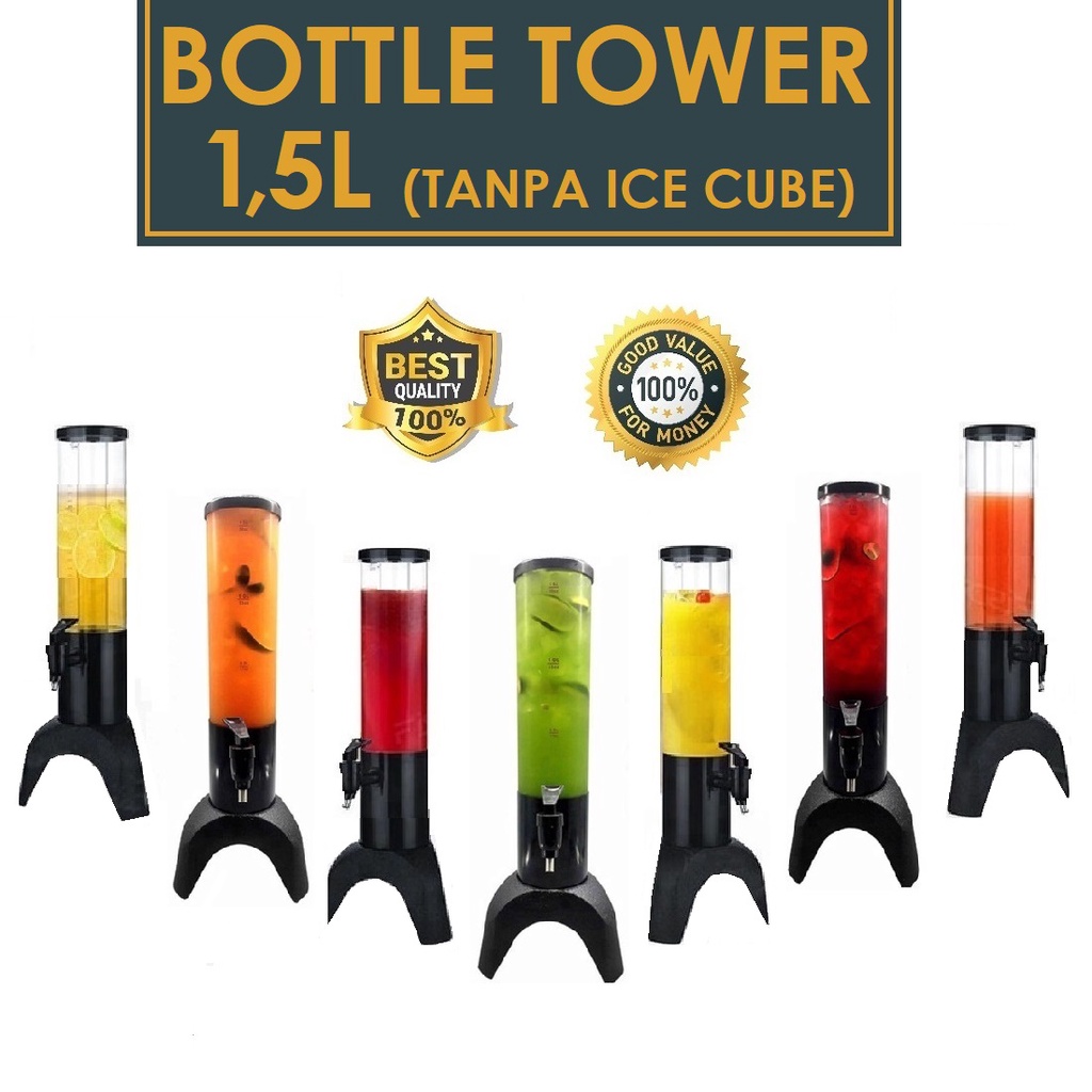 Jual HANNSBRO Drinking Tower 1,5 Liter / Beer Tower / Minuman Tower