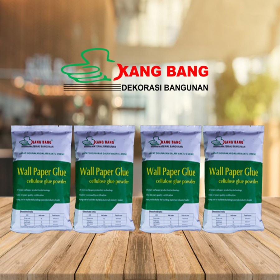 Jual Lem wallpaper merk kangbang 130gr Shopee Indonesia