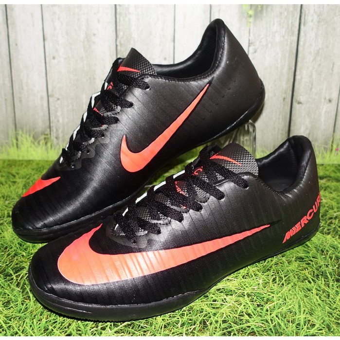 Jual Sepatu Futsal Nike Mercurial Vapor X Hypervenom Hitam Size 39 40 41 42 43 | Shopee Indonesia