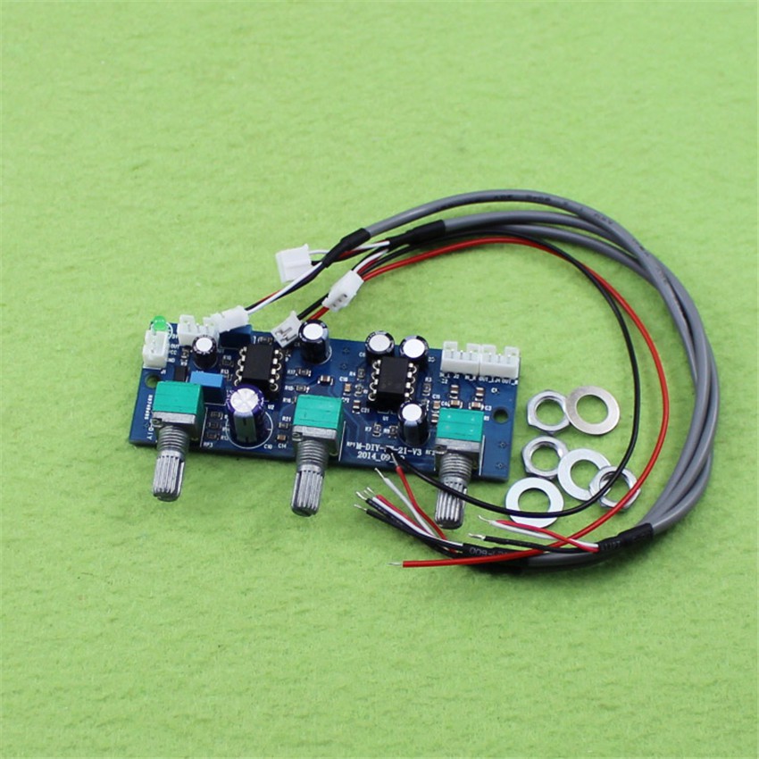 Jual NE5532 2.1 Channel Lowpass Filter Subwoofer Preamp Board Shopee