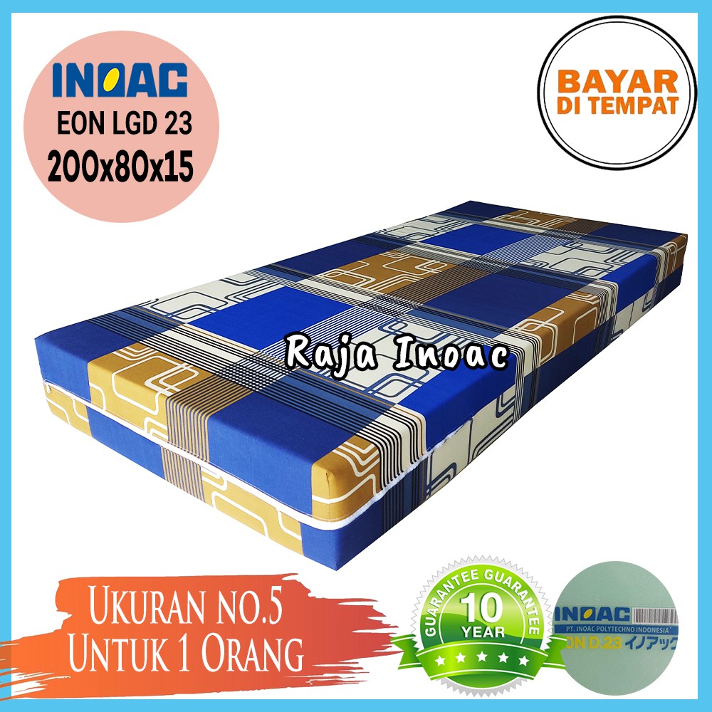 Kasur Busa Inoac uk 200X80X15 cm Murah Single tebal 15 cm EON LG D23