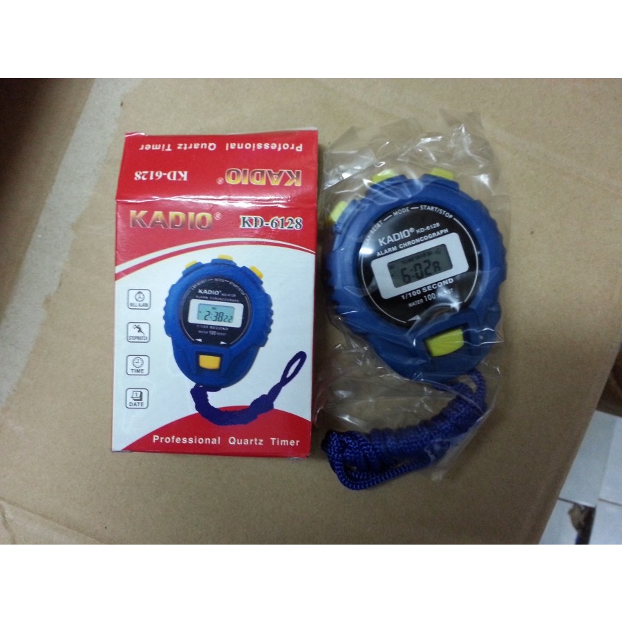 Jual Stopwatch Kadio LAYAR DIGITAL KD 6128 Indonesia