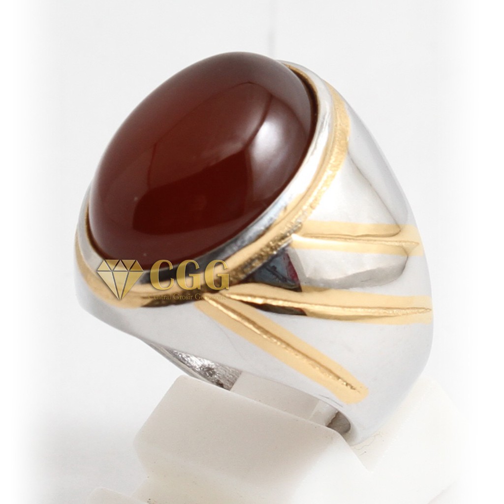 Jual Batu Cincin Natural Yaman Wulung Coklat Tua Original | Shopee Indonesia