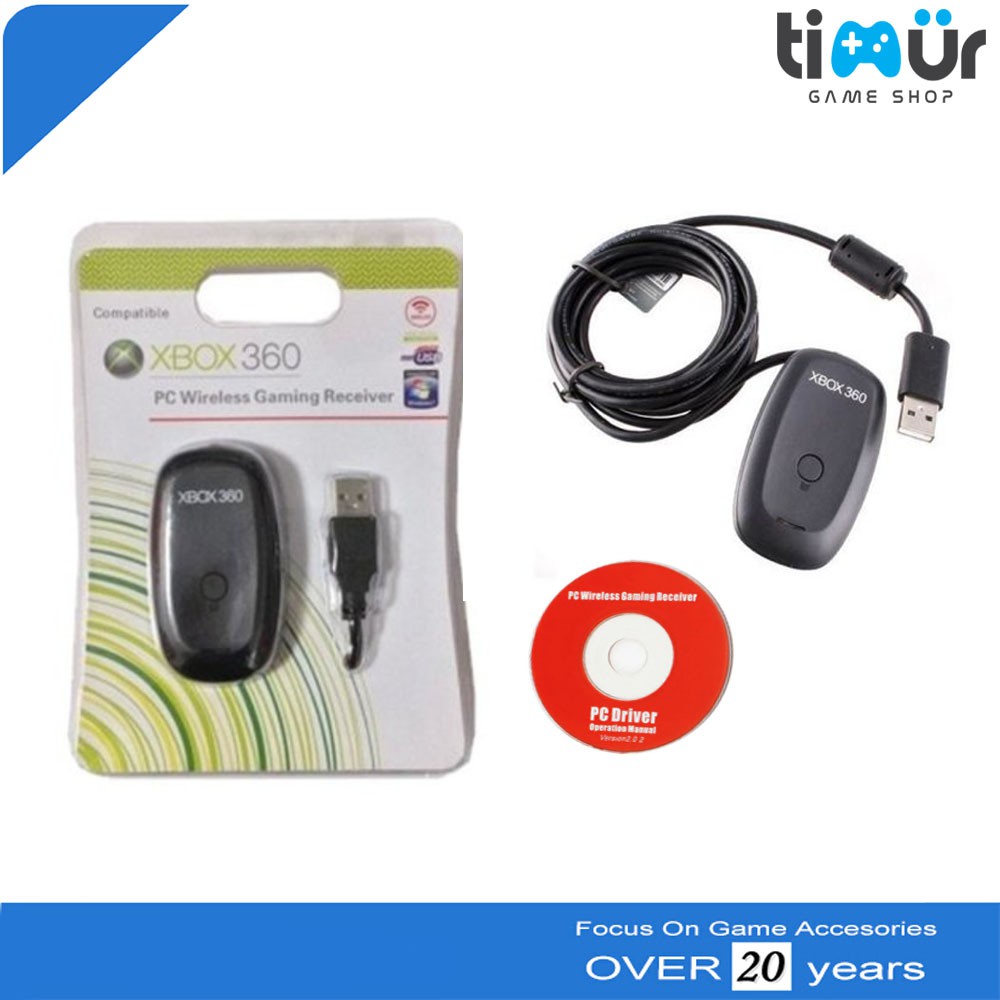 Jual Receiver Stik Stick Xbox 360 Wireless Gaming Dongle For Pc Windows | Shopee Indonesia