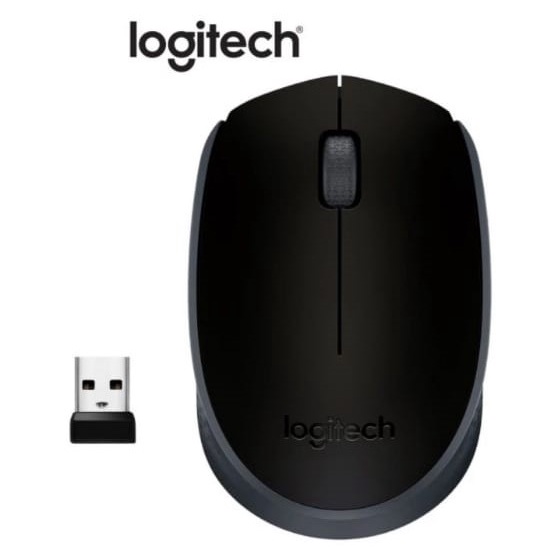 Jual Logitech M170 Mouse Wireless M170 - with dongle full set | Shopee