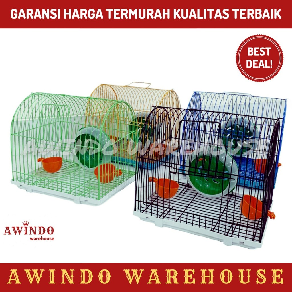 KANDANG RUMAH HEWAN HAMSTER KUCING BURUNG TIKUS TUPAI SUGAR GLIDER BESI  IMPORT SWEET ORIGINAL 03 | Shopee Indonesia
