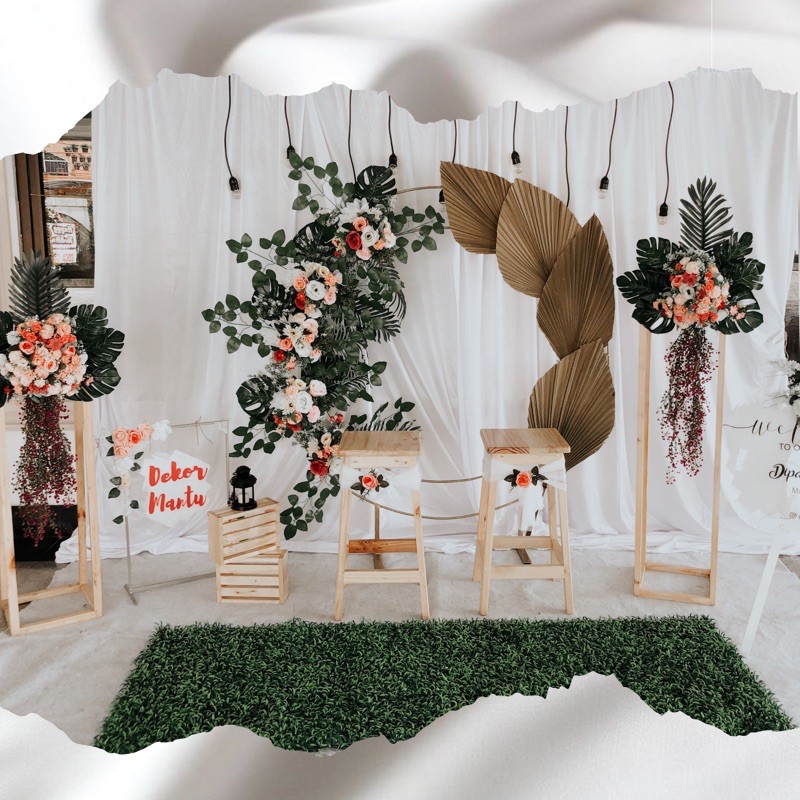 Tirai Backdrop Lamaran / Nama Kain Untuk Dekorasi