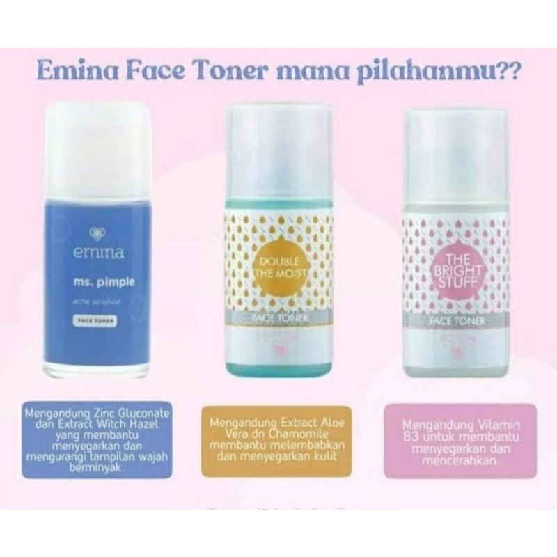 Jual Emina Face Toner Shopee Indonesia