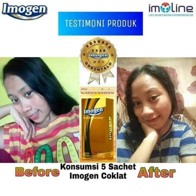 Jual Imogen Coklat '" Penggemuk Badan/Menaikkan Berat Badan" | Shopee Indonesia
