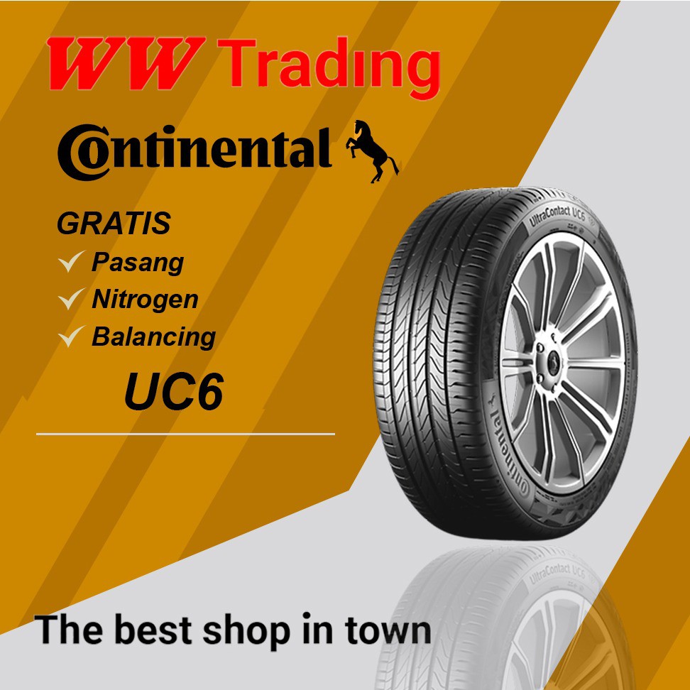 Jual Ban Continental Uc6 94W 225/45/R17 / 225 45 17 | Shopee Indonesia