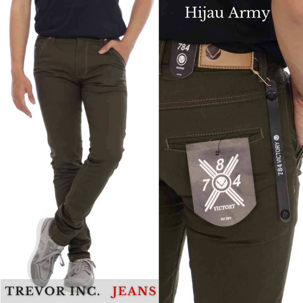 CELANA PRIA CHINO Slim fit Panjang Pria Original 784 Victory Kerja