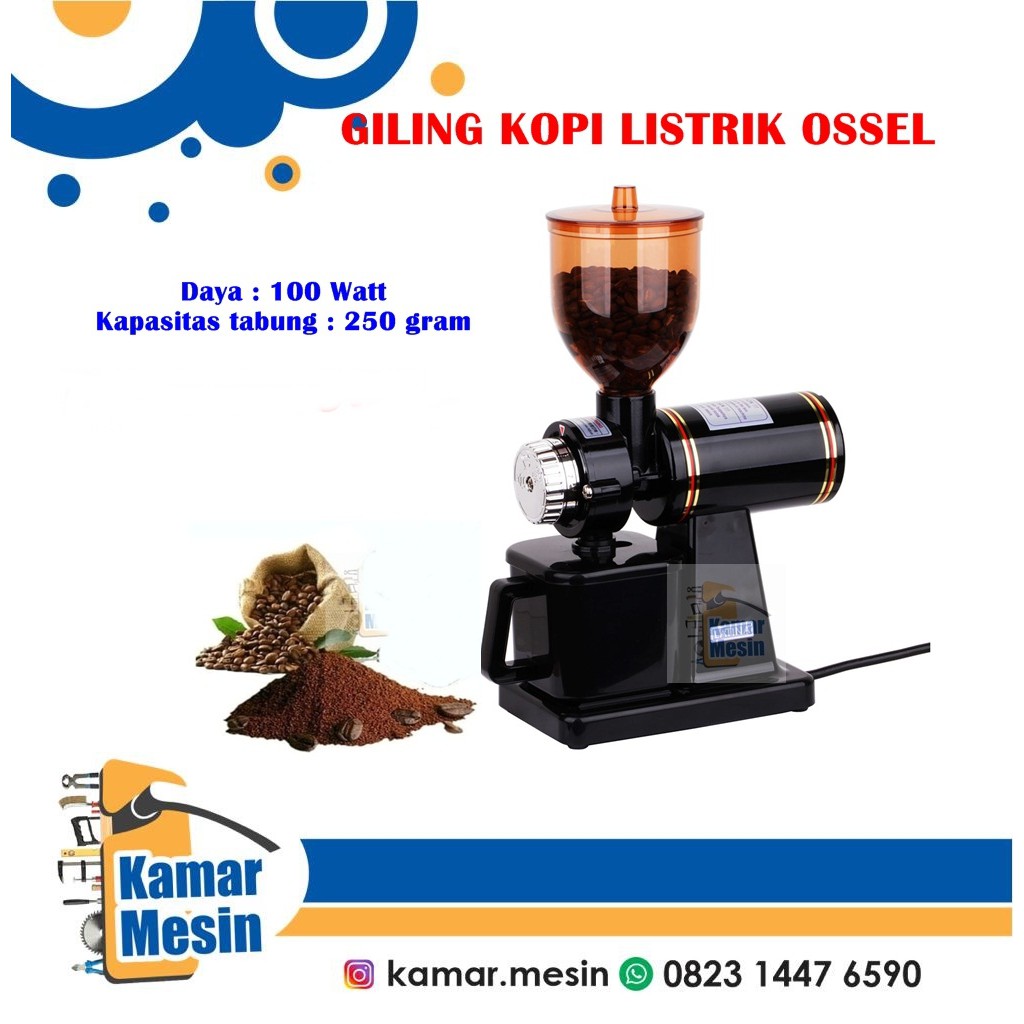 Alat Giling Kopi Mesin Gilingan Kopi mesin Giling Kopi Ossel Shopee Indonesia