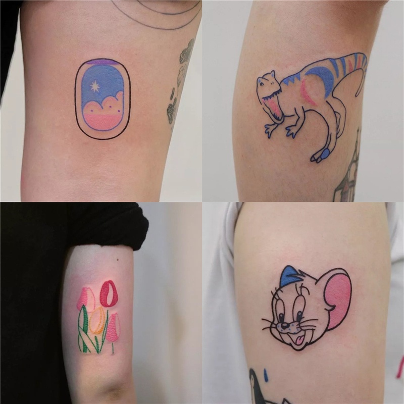 Jual Temporary Tattoo Tato Temporer Tato Tidak Permanen [2/2