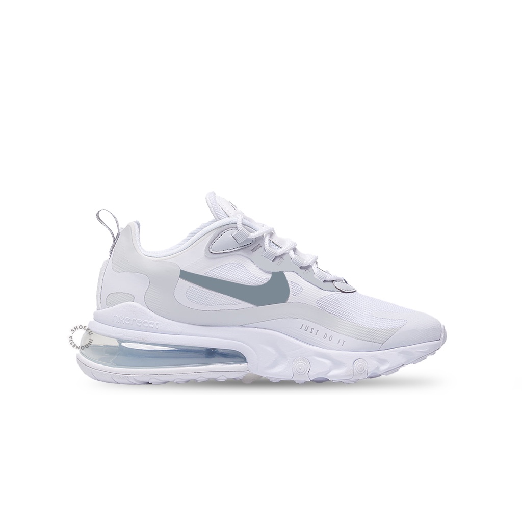 Jual Sneakers Nike Air Max 270 React Pure Platinum Indonesia|Shopee Indonesia
