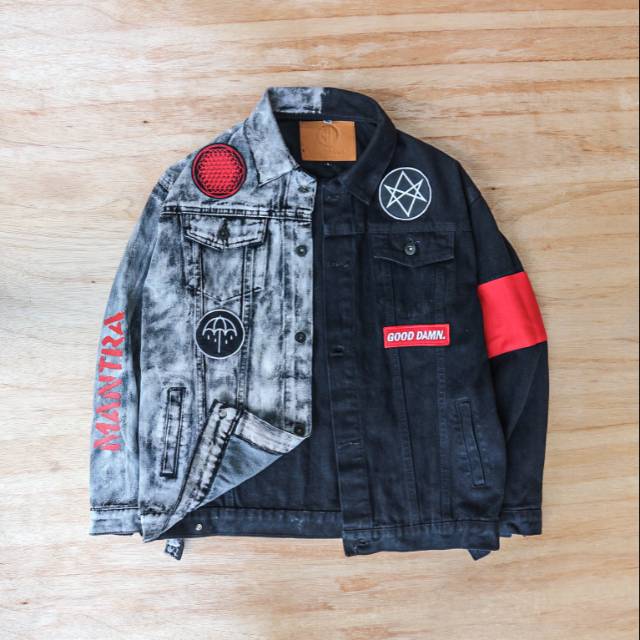 Jaket Jeans Jaket Denim Bring Me The Horizon Vol II BW Shopee Indonesia