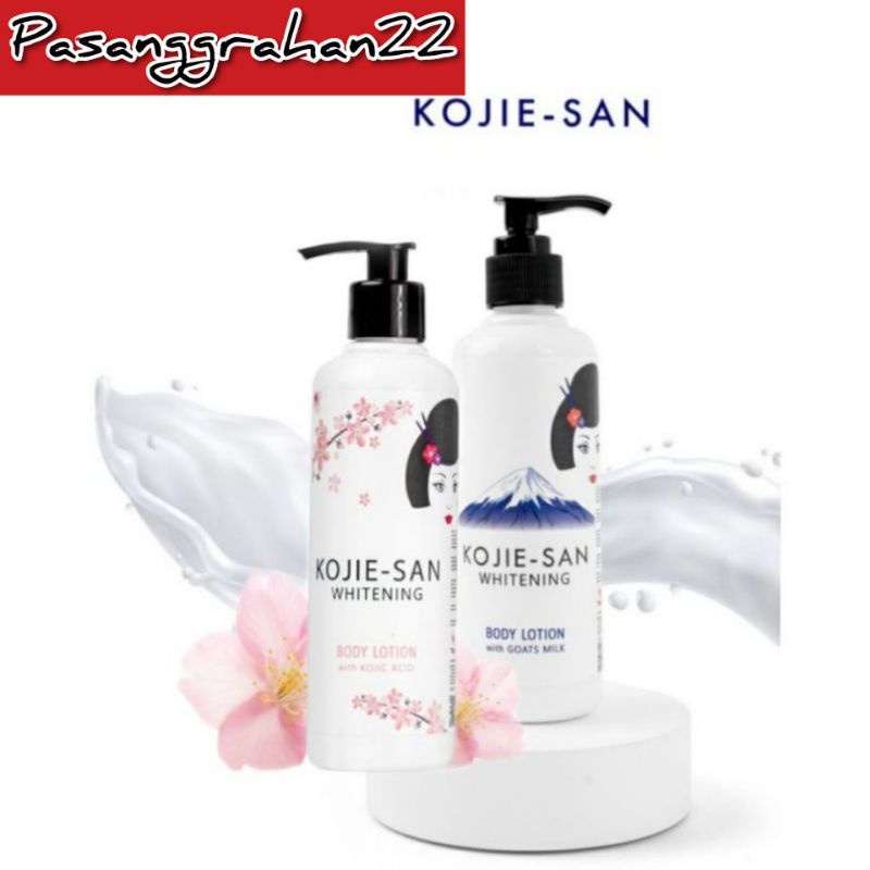 Jual (COD) Kojiesan Body Lotion Whitening With Kojic Acid & Goats Milk 250ml Shopee Indonesia