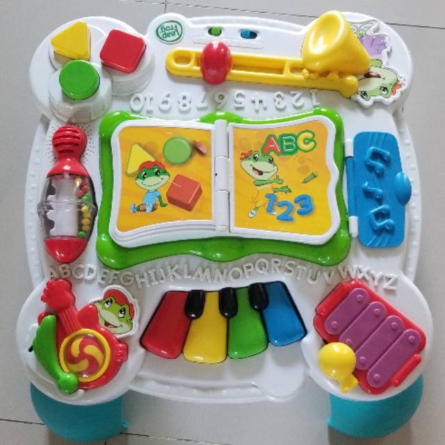 Jual Preloved Mainan Anak Leap Frog Mainan Anak Import Mainan Bayi Mainan Edukasi Anak Meja Musik Anak | Shopee Indonesia