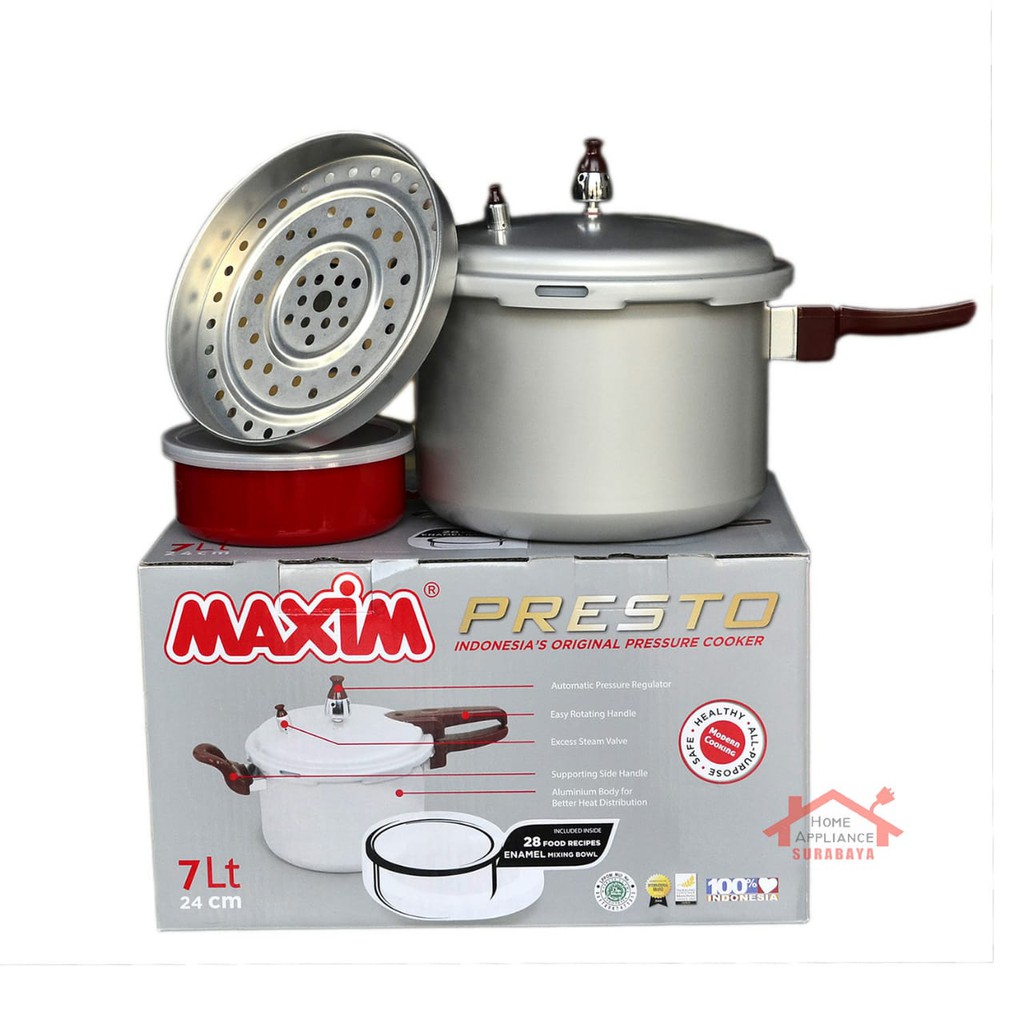 Cara Menggunakan Panci Presto Maxim 4 Liter