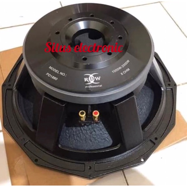 Jual Speaker Subwoofer Rdw 18 Inch Rdw Pd 1880 Original Pd1180 18 Inch Coil 5 Inch | Shopee Indonesia