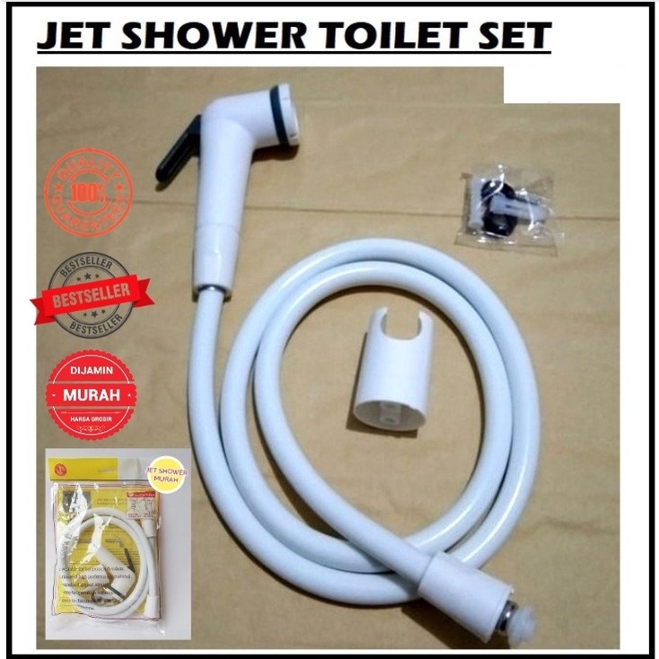 Jual JET SHOWER KLOSET / BIDET SHOWER / JET WASSER KLOSET PLASTIK PVC
