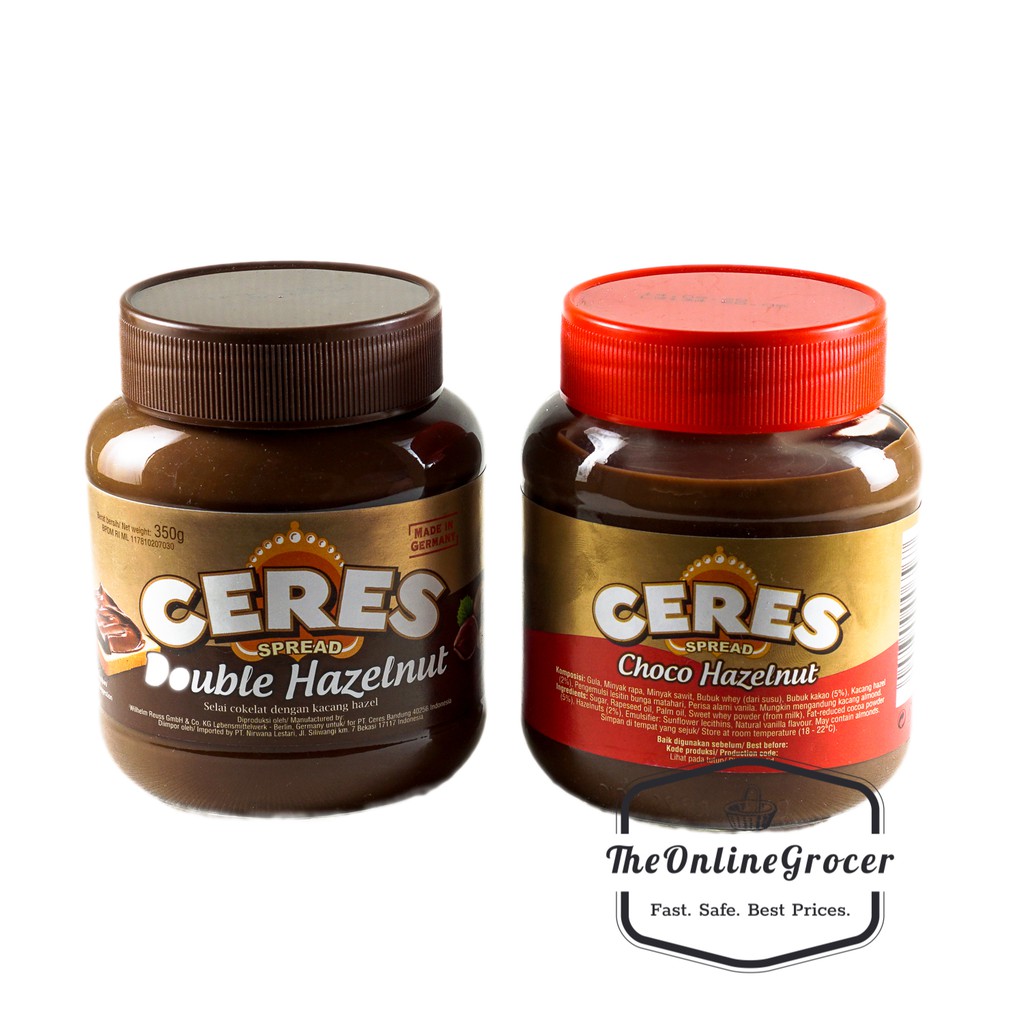 Jual Ceres Spread Kemasan 350Gr – Selai Cokelat Ceres | Shopee Indonesia
