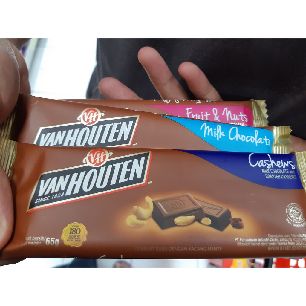 Jual Coklat Van Houten 30Gr, 65Gr, 90Gr, Dan 130Gr | Shopee Indonesia