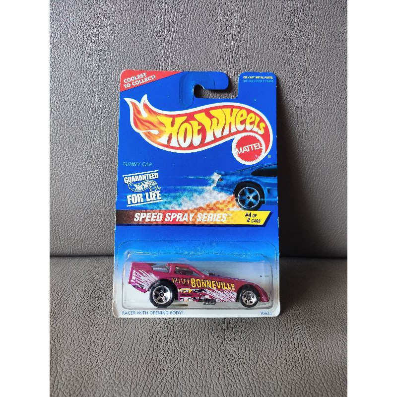 Jual Hotwheels Balap Drag Fastest Funny Car Bonneville Pink Indonesia|Shopee Indonesia