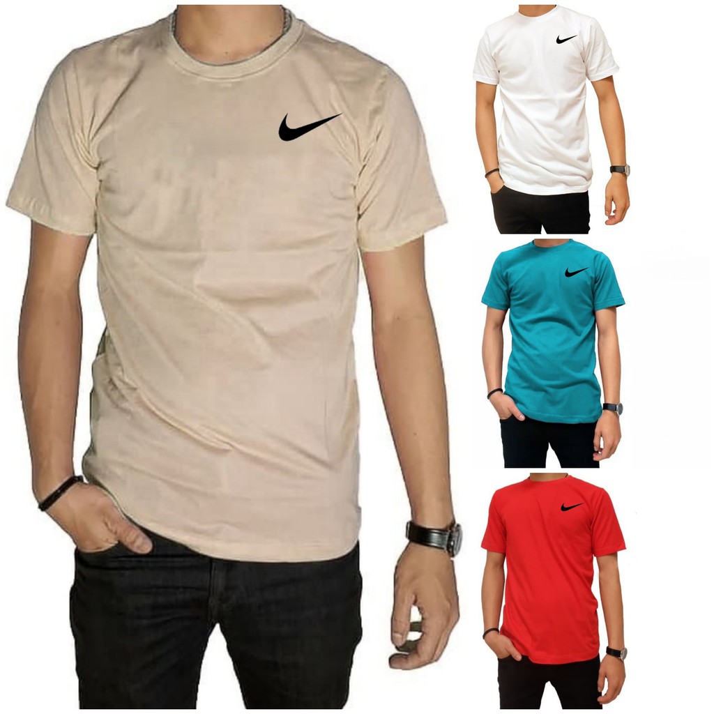 Kaos Panjang Lengan Pendek Pria / Baju kaos oblong polos lengan panjang