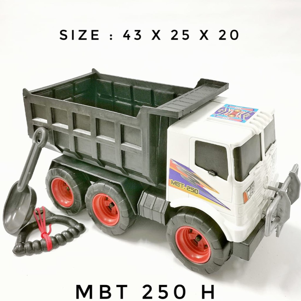 Jual Mainan Anak Mobil Mobilan Truk Pengangkut Dump Truck Mbt 250 | Shopee Indonesia