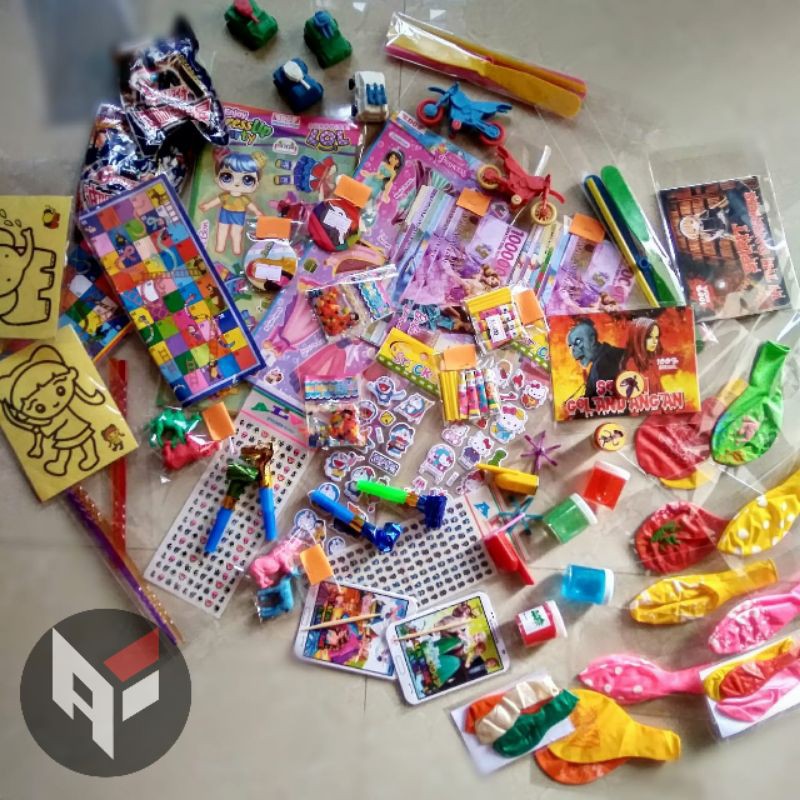 Jual Mainan Renceng Siap Jual Refill Custom Edisi Serba 1000 Mainan Anak Kecil Murah Eceran | Shopee Indonesia