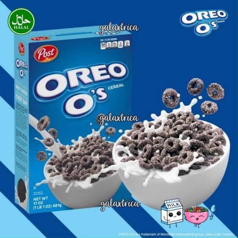 Jual HALAL Oreo O'S Post Cereal Tanpa Marshmallow 311 gr 11 OZ USA