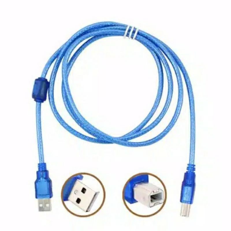 Jual Sambungan Kabel Printer Ke Laptop Usb 1.5 M Nyk | Shopee Indonesia
