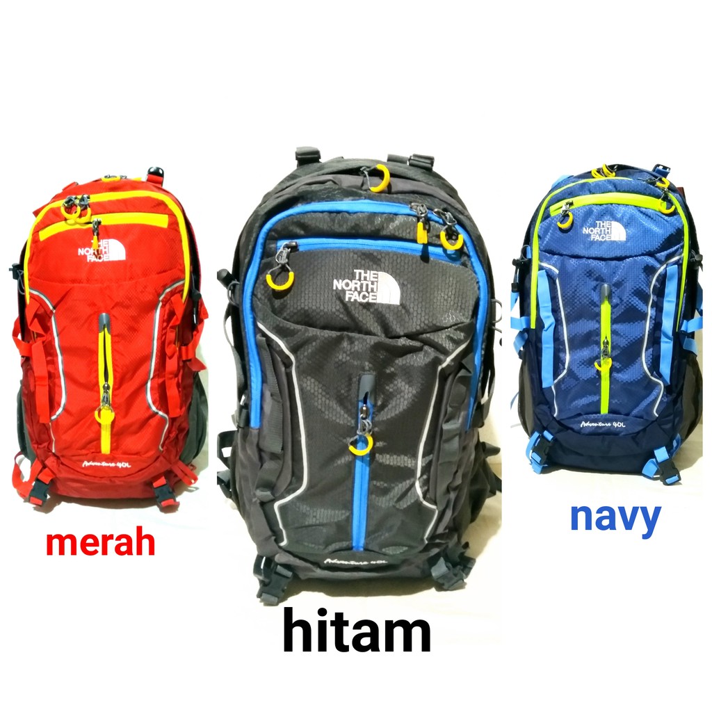TAS GUNUNG SEMI CARRIER THE NORTH FACE TNF ADVENTURE 40 LITER IMPORT Shopee Indonesia