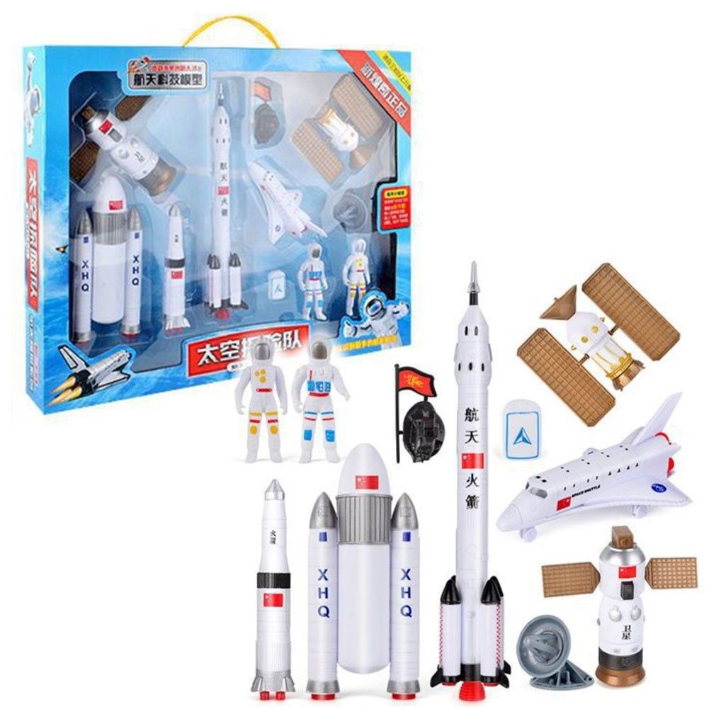 Jual Mainan Set Stasiun Ruang Angkasa Dengan Roket Shuttle+Astronot Bahan Plastik | Shopee Indonesia