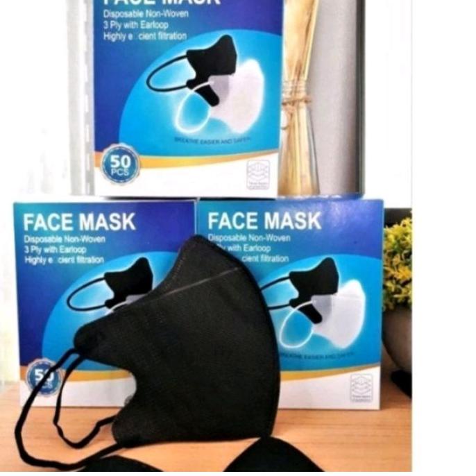 Harga Masker Hitam 50Pcs Bagus Terbaru Maret 2022 | Biggo Indonesia
