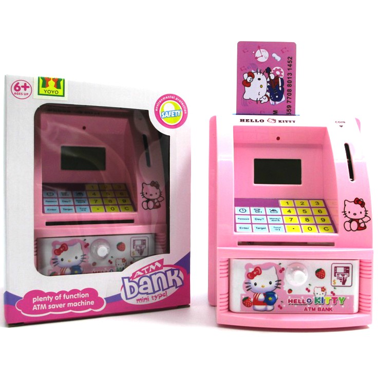 Jual Mainan Anak Perempuan Celengan Atm Minionn/Doraemonn/Little Phonyy/Polii/Lool/Hallo Kitty/Tabot | Shopee Indonesia