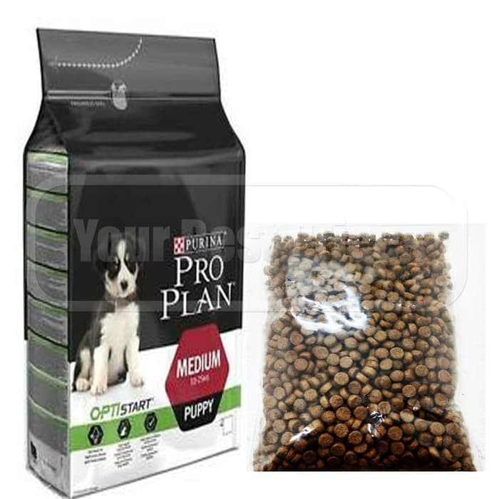 Jual Dog Food Proplan Medium Puppy 1 Kg Makanan Anjing Pro Plan Ras Sedang Repack 1Kg Non Freshpack | Shopee Indonesia