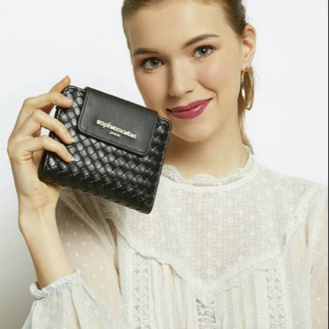 Sophie Martin Paris Wallet W2166B5 Black Label Women's Small Small Bag