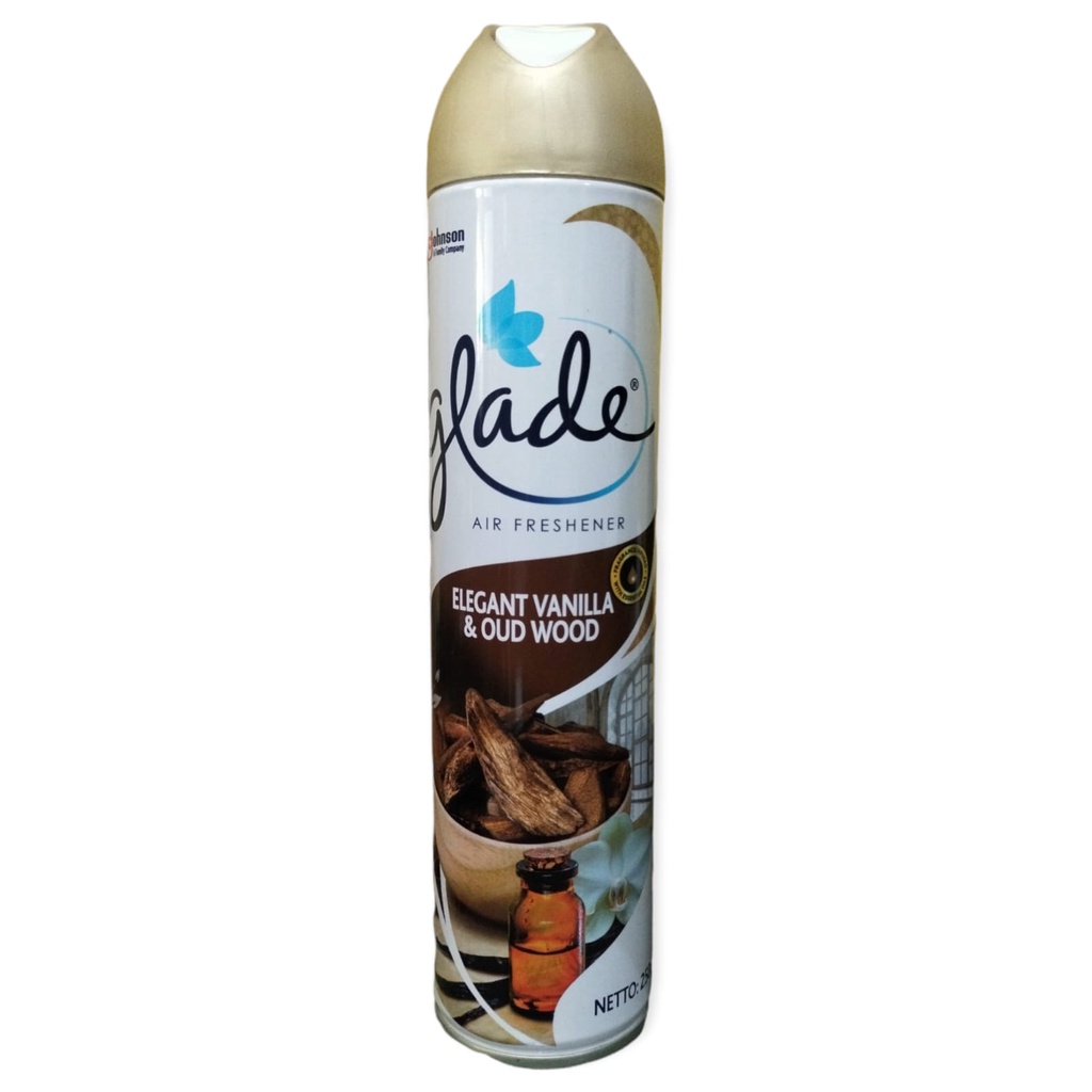 Jual Glade Aerosol Elegant Vanilla & Oud Wood Pengharum Ruangan 250 Ml