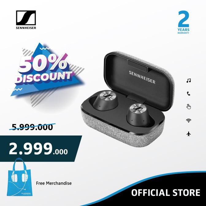 Jual Sennheiser Momentum True Wireless Bluetooth Earbuds | Shopee Indonesia