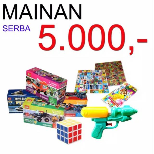 Jual Mainan Anak Serba 5000 Murah Meriah | Shopee Indonesia