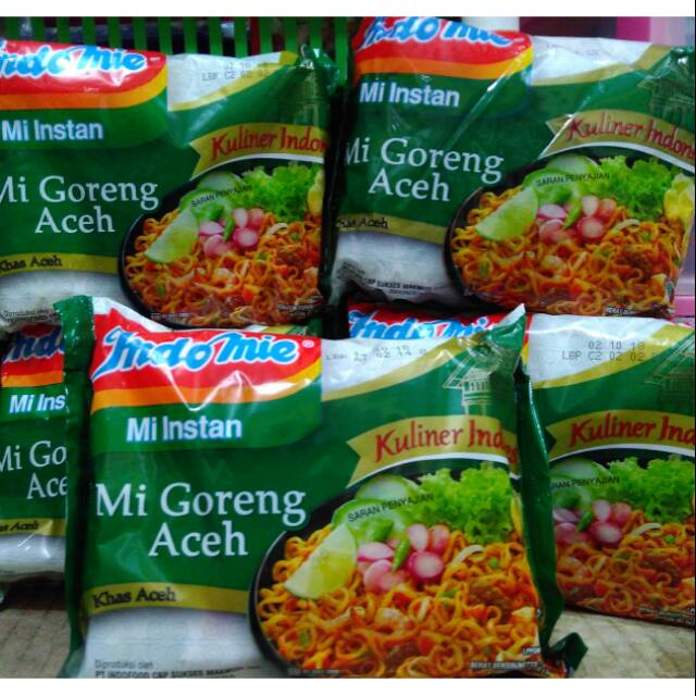 INDOMIE mie goreng ACEH 90 gram Shopee Indonesia