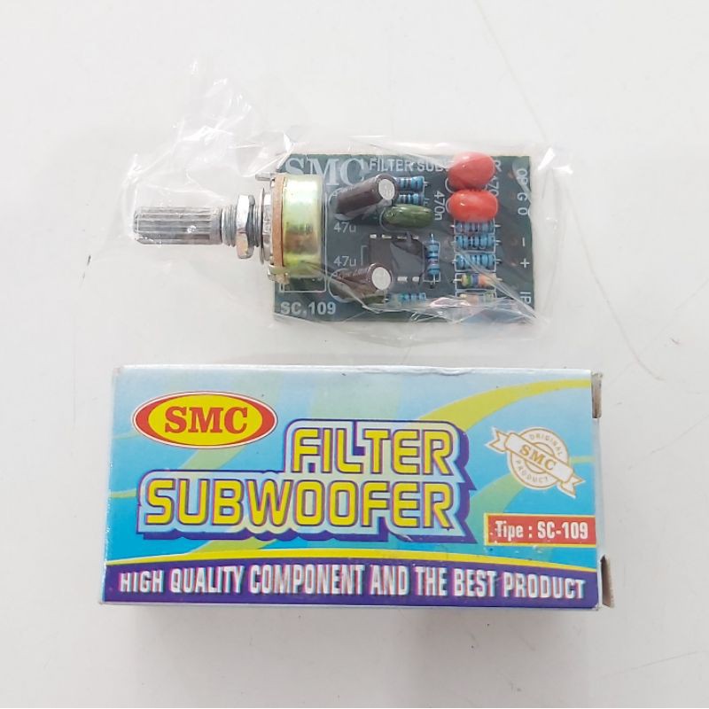 Jual Kit Filter Subwoofer Mono SMC SC109 Shopee Indonesia