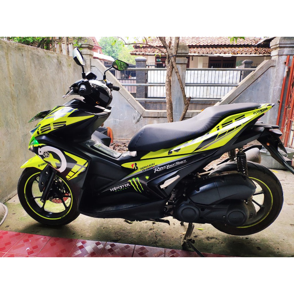 20+ Ide Modifikasi Stiker Yamaha Aerox 155 Aneka Stiker
