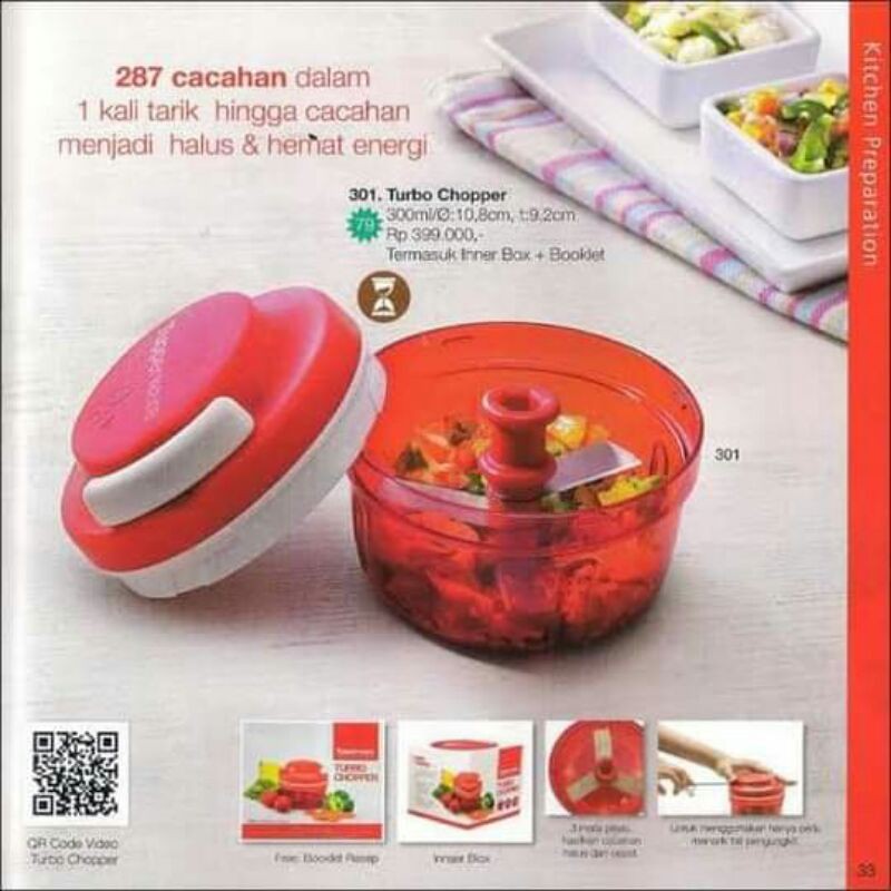 Jual TurboChopperTupperware Shopee Indonesia