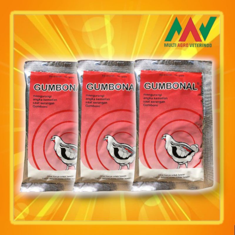 Jual GUMBONAL 100 gram mengurangi angka kematian saat serangan gumboro