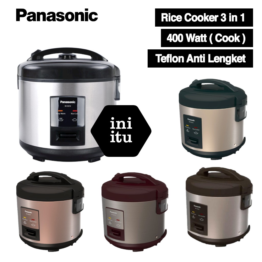 [ Panasonic ] Magic Com / Rice Cooker Panasonic SRCEZ18 1.8 Liter